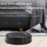 Smart 3-in-1 Mini Robot Vacuum Cleaner – Wireless, Mopping & Sweeping