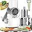 Tabletop Drum Grater | Manual Vegetable Cutter Slicer & Grater | Multi-functional Kitchen Gadget ( Random Color )