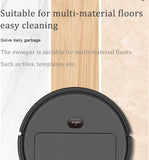 Smart 3-in-1 Mini Robot Vacuum Cleaner – Wireless, Mopping & Sweeping