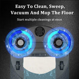 Smart 3-in-1 Mini Robot Vacuum Cleaner – Wireless, Mopping & Sweeping