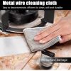 10-Pack Durable Dishwashing Cloths – Wire Scrubber Rugs for Tough Kitchen Cleaning