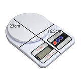 "Digital Kitchen Weighing Scale – Compact Electronic Food Weight Machine with LCD Display (High Precision)"